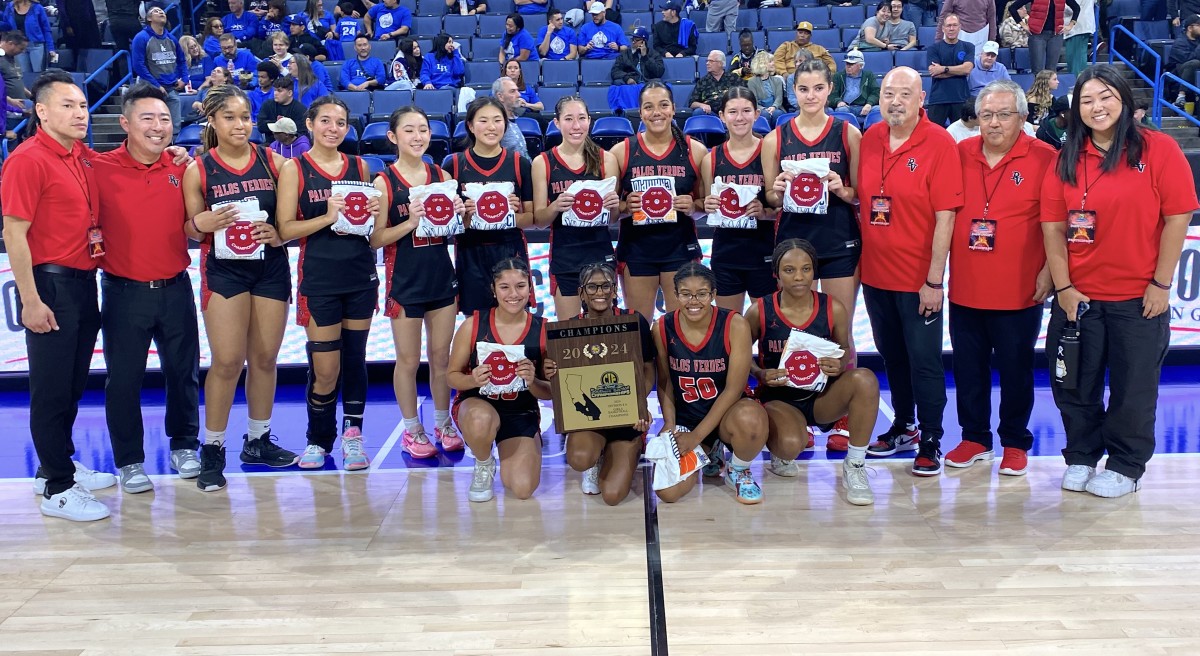 Palos Verdes girls basketball championship1